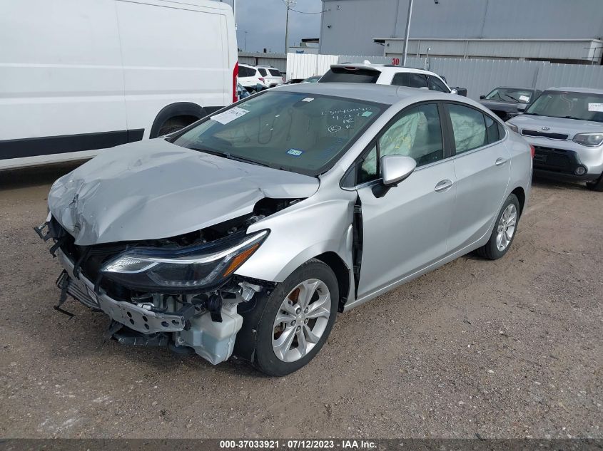 2019 CHEVROLET CRUZE LT - 1G1BE5SM3K7144829