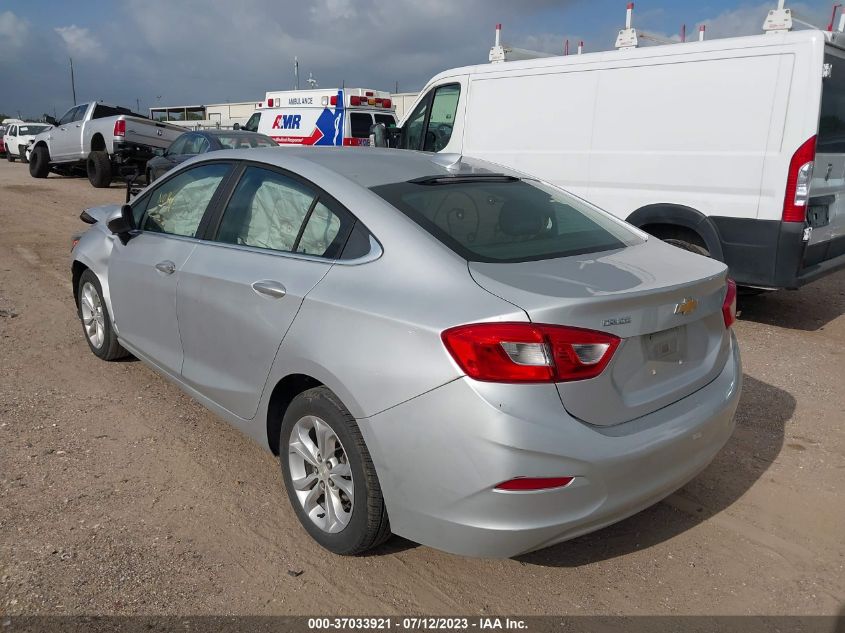 2019 CHEVROLET CRUZE LT - 1G1BE5SM3K7144829