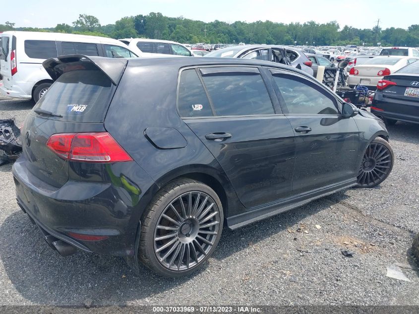2015 VOLKSWAGEN GOLF R - WVWLF7AU2FW231137