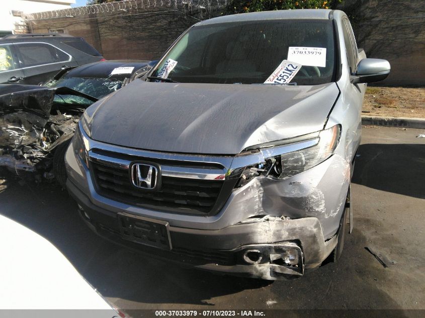 2017 HONDA RIDGELINE RTL-T - 5FPYK2F6XHB008535