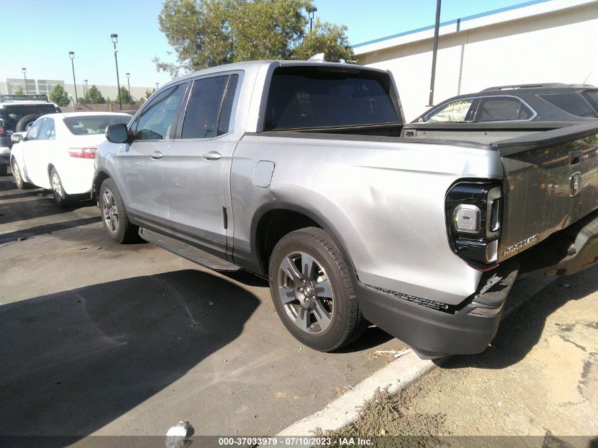 2017 HONDA RIDGELINE RTL-T - 5FPYK2F6XHB008535