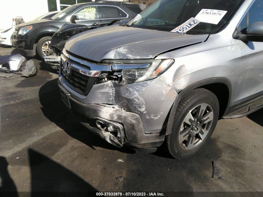 2017 HONDA RIDGELINE RTL-T - 5FPYK2F6XHB008535