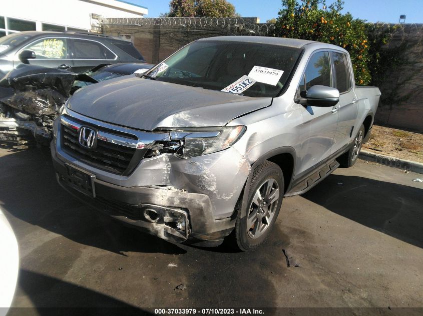 2017 HONDA RIDGELINE RTL-T - 5FPYK2F6XHB008535