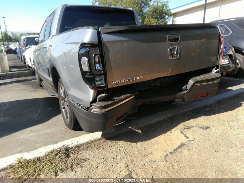 2017 HONDA RIDGELINE RTL-T - 5FPYK2F6XHB008535