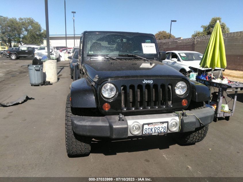 2013 JEEP WRANGLER UNLIMITED SAHARA - 1C4BJWEG7DL562044