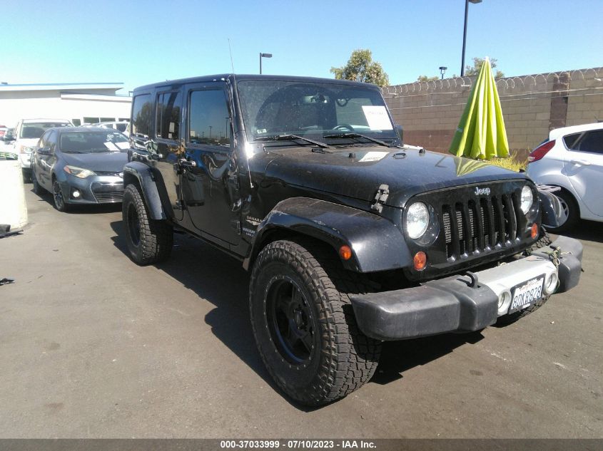 2013 JEEP WRANGLER UNLIMITED SAHARA - 1C4BJWEG7DL562044
