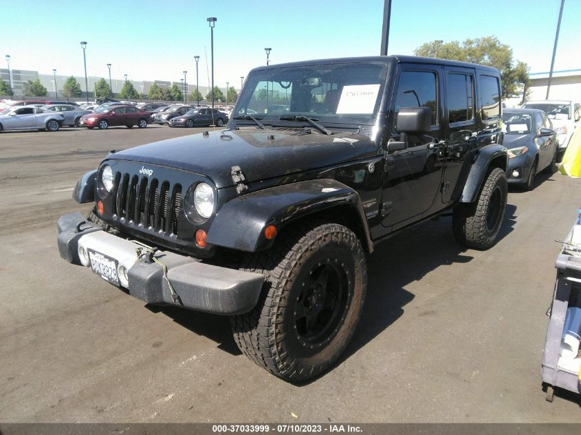 2013 JEEP WRANGLER UNLIMITED SAHARA - 1C4BJWEG7DL562044