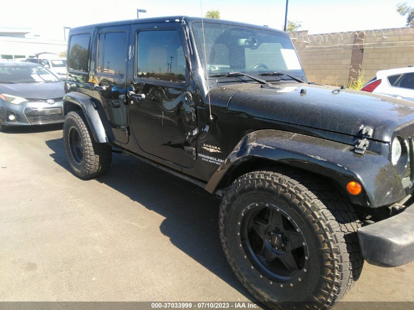 2013 JEEP WRANGLER UNLIMITED SAHARA - 1C4BJWEG7DL562044