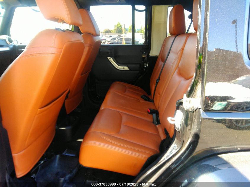 2013 JEEP WRANGLER UNLIMITED SAHARA - 1C4BJWEG7DL562044