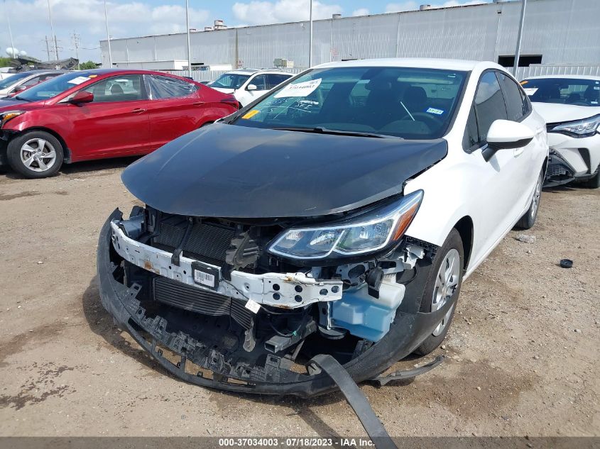 2019 CHEVROLET CRUZE LS - 1G1BC5SM7K7129742