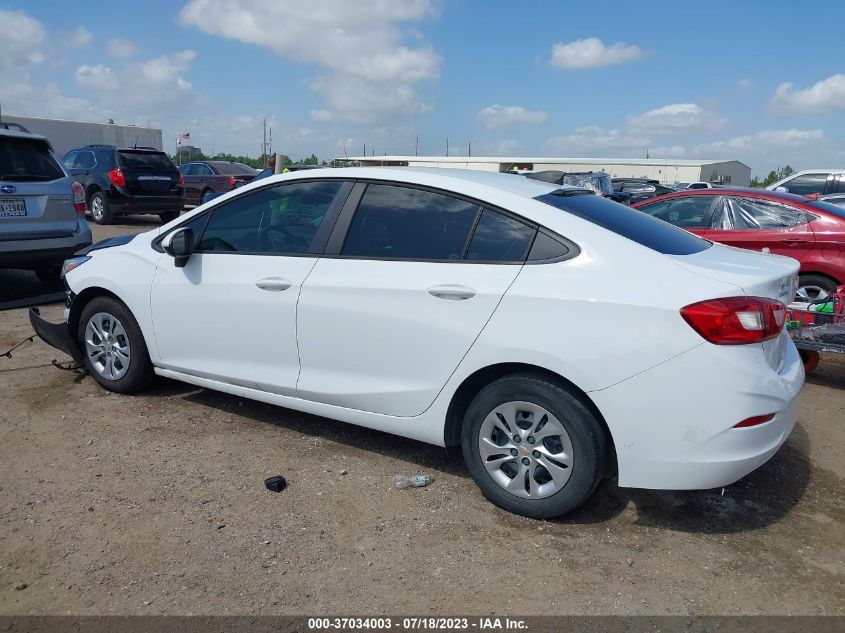 2019 CHEVROLET CRUZE LS - 1G1BC5SM7K7129742