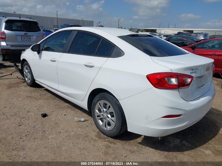 2019 CHEVROLET CRUZE LS - 1G1BC5SM7K7129742