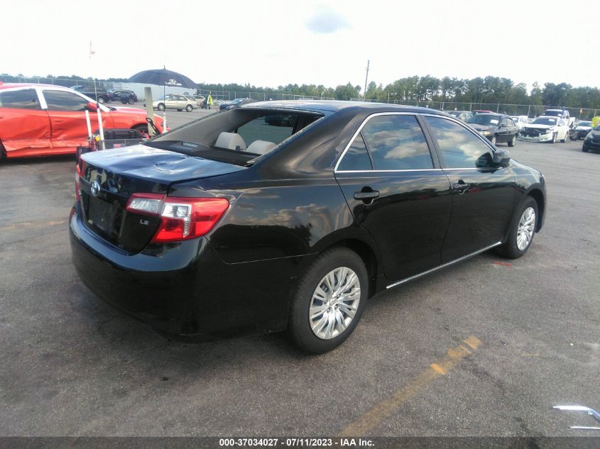 2014 TOYOTA CAMRY L/LE/XLE/SE/SE SPORT - 4T1BF1FK9EU848346