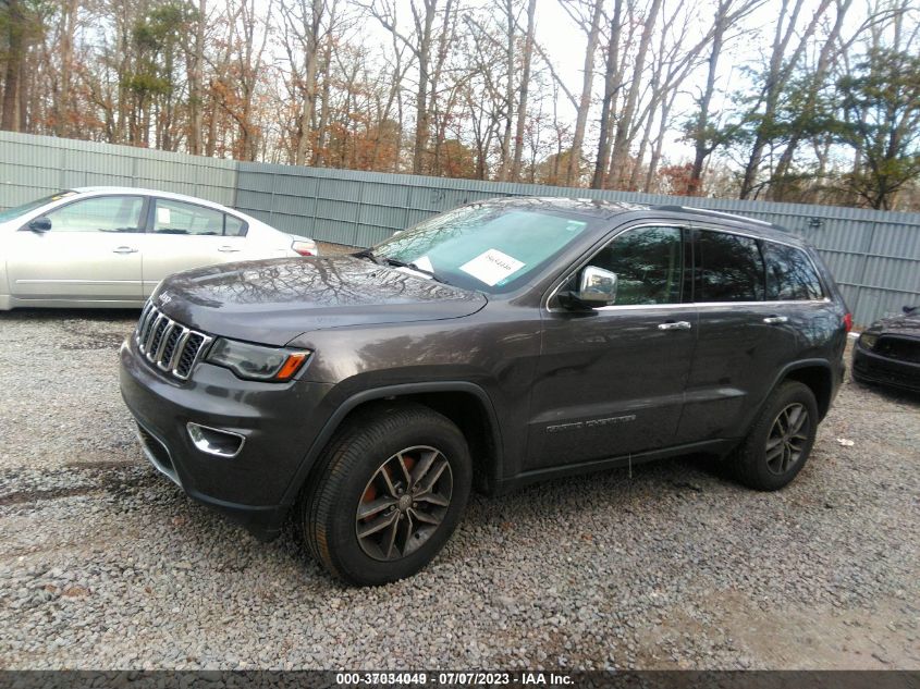 2017 JEEP GRAND CHEROKEE LIMITED - 1C4RJEBG0HC702566