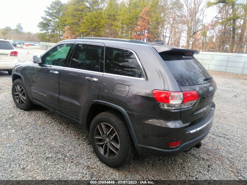 2017 JEEP GRAND CHEROKEE LIMITED - 1C4RJEBG0HC702566