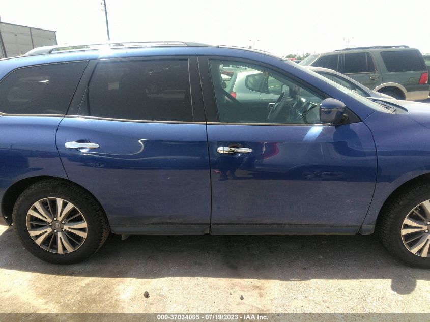 2019 NISSAN PATHFINDER SV - 5N1DR2MMXKC592181