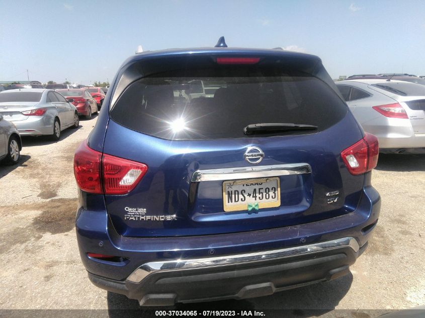 2019 NISSAN PATHFINDER SV - 5N1DR2MMXKC592181