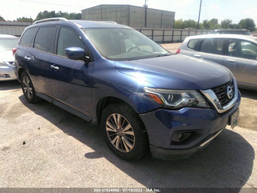2019 NISSAN PATHFINDER SV - 5N1DR2MMXKC592181