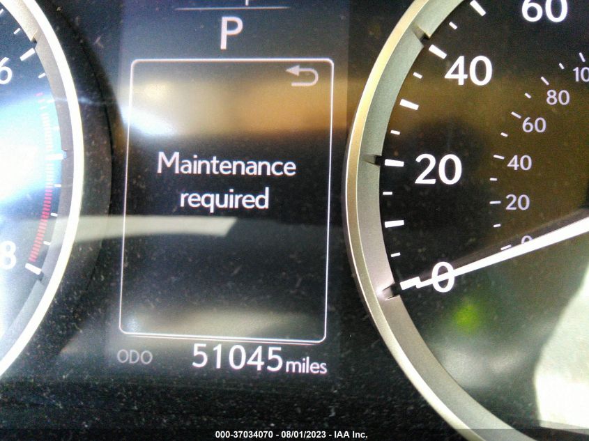 2016 LEXUS IS 300 - JTHCM1D20G5010400