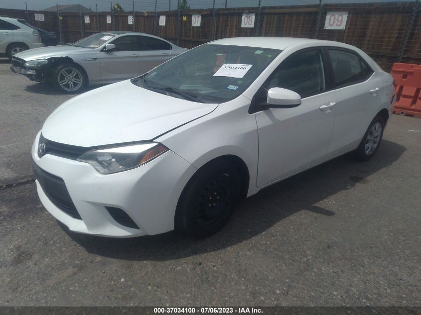 2014 TOYOTA COROLLA L/LE/S/S PLUS/LE PLUS - 5YFBURHE2EP093540