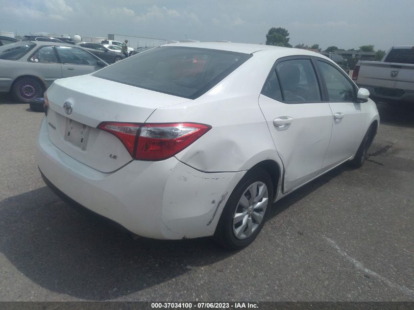 2014 TOYOTA COROLLA L/LE/S/S PLUS/LE PLUS - 5YFBURHE2EP093540