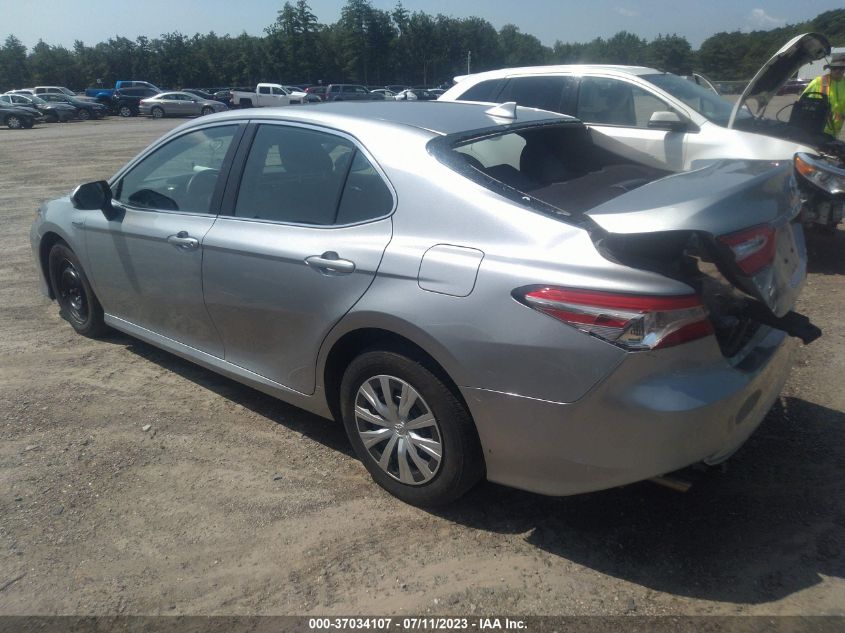 2020 TOYOTA CAMRY HYBRID LE - 4T1C31AK5LU546165