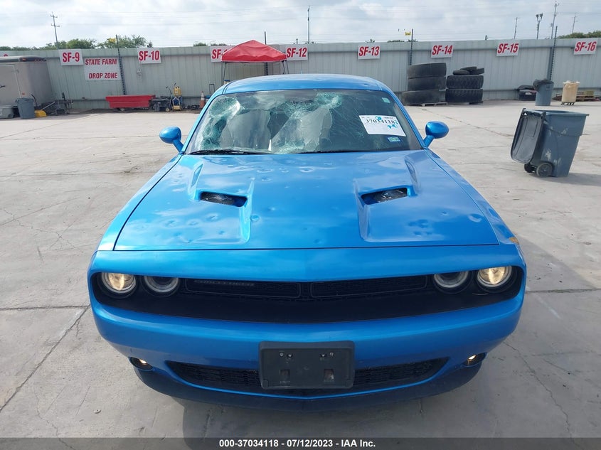 VIN 2C3CDZAG3JH314521 2018 DODGE CHALLENGER SXT