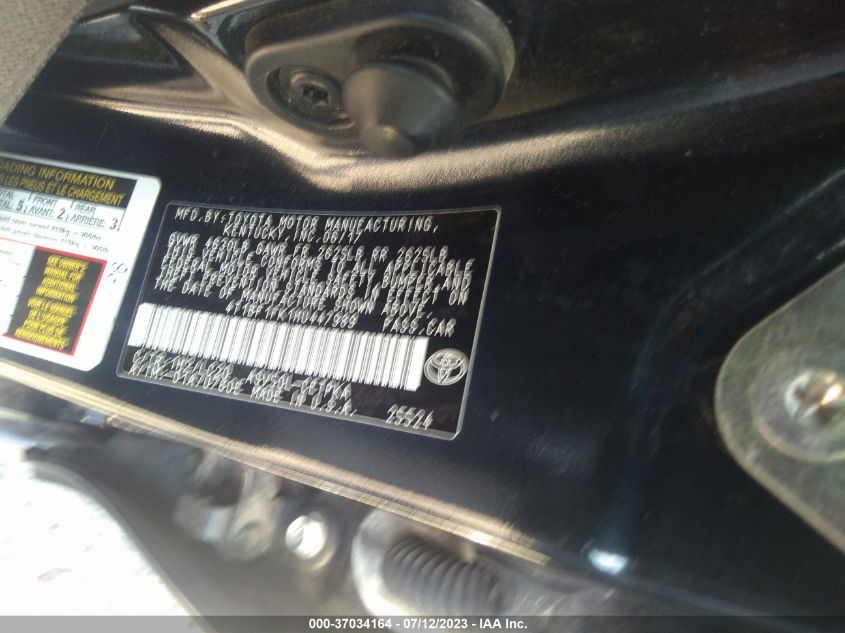2017 TOYOTA CAMRY XLE/SE/LE/XSE - 4T1BF1FK1HU447989