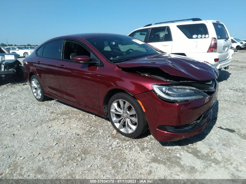 2015 CHRYSLER 200 S - 1C3CCCBB9FN659344