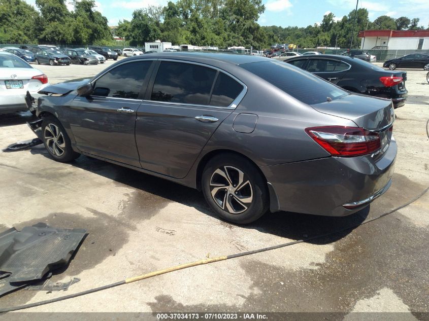 2016 HONDA ACCORD SEDAN LX - 1HGCR2F30GA219255