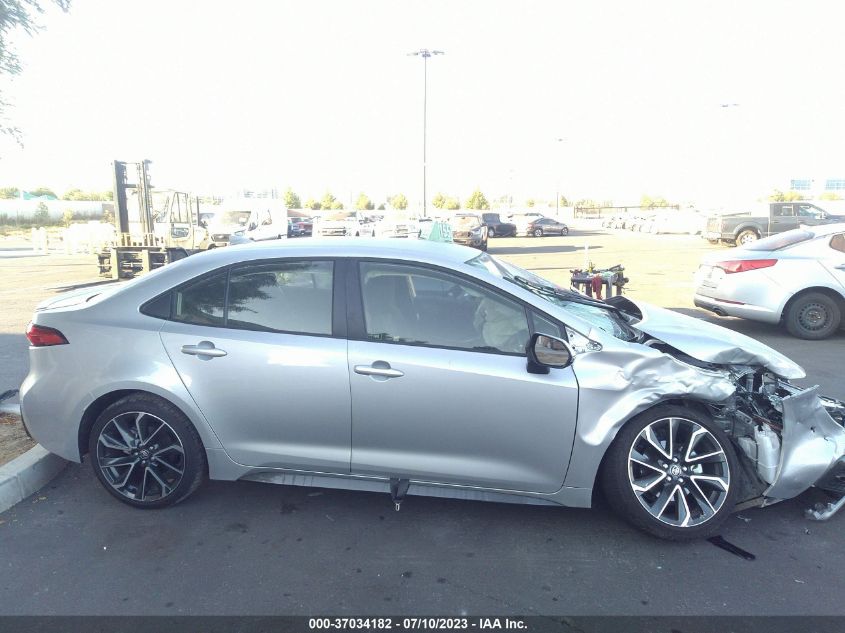 2022 TOYOTA COROLLA SE - JTDS4MCE5N3512435