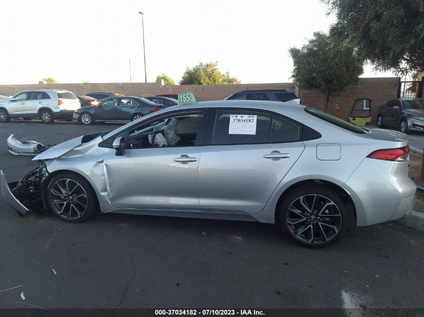 2022 TOYOTA COROLLA SE - JTDS4MCE5N3512435