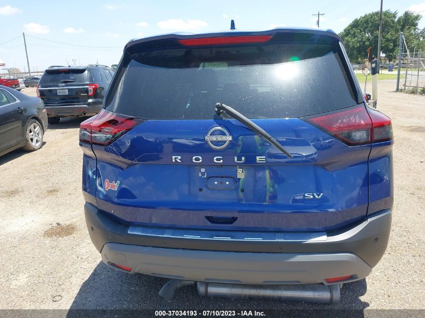 2022 NISSAN ROGUE SV - 5N1BT3BA5NC710570