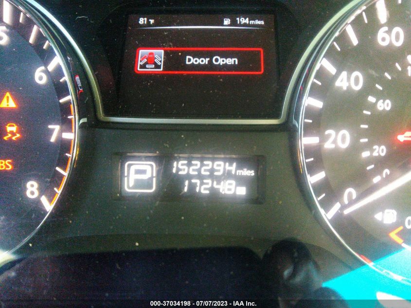 2015 NISSAN ALTIMA 2.5 SV - 1N4AL3AP0FC497900