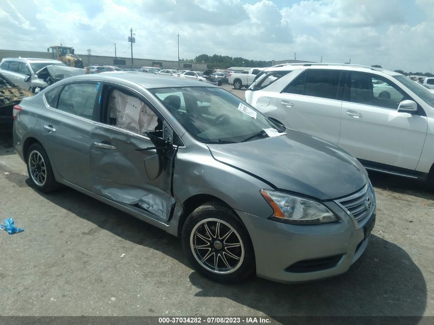 2014 NISSAN SENTRA S/SV/SR/SL - 3N1AB7AP3EL68169v