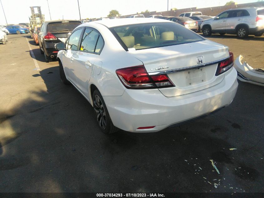 2014 HONDA CIVIC SEDAN EX-L - 19XFB2F93EE227199