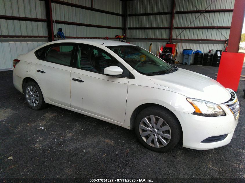 2013 NISSAN SENTRA S/SV/SR/SL - 3N1AB7APXDL562695