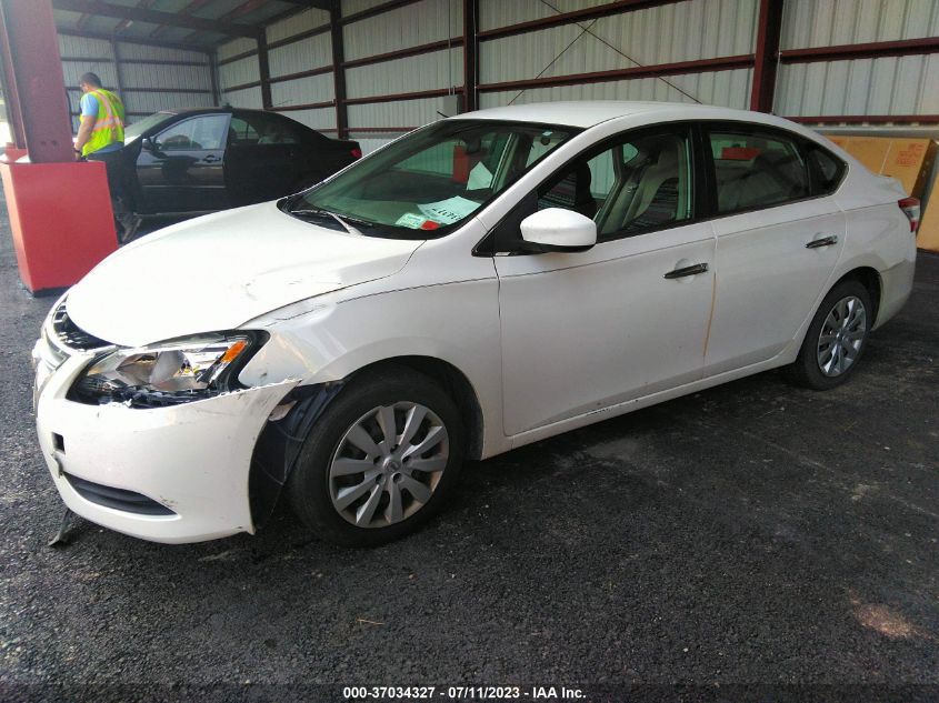 2013 NISSAN SENTRA S/SV/SR/SL - 3N1AB7APXDL562695