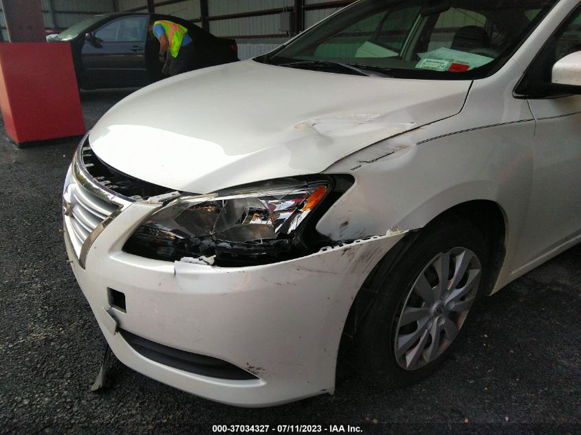 2013 NISSAN SENTRA S/SV/SR/SL - 3N1AB7APXDL562695