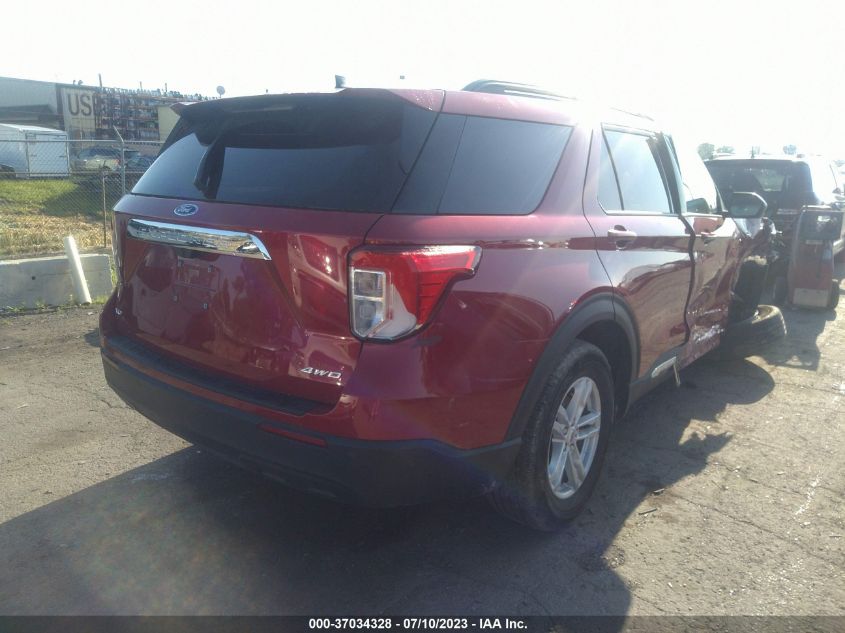 2022 FORD EXPLORER XLT - 1FMSK8DHXNGC04915