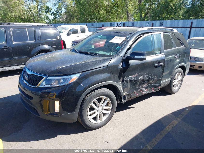 2014 KIA SORENTO LX - 5XYKTDA65EG457253