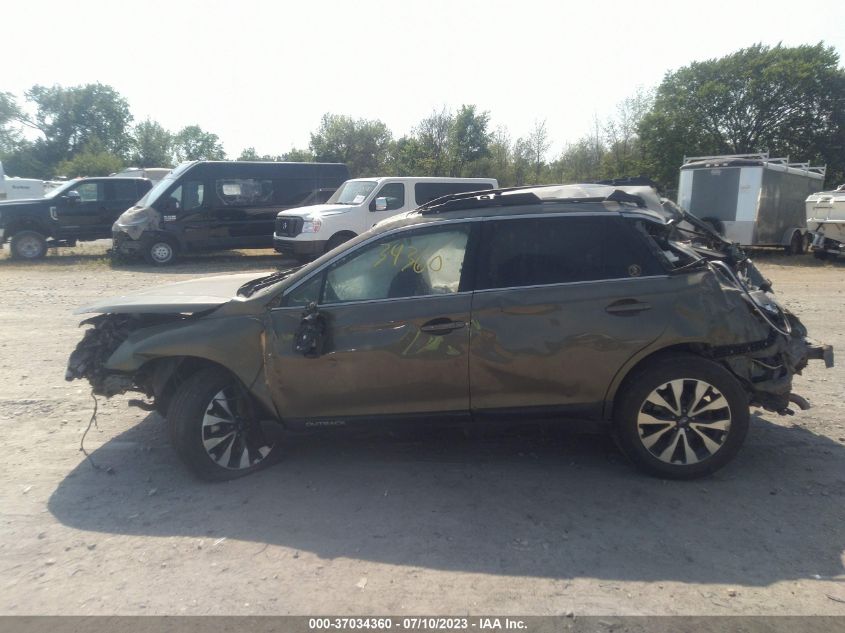 2015 SUBARU OUTBACK 3.6R LIMITED - 4S4BSELC4F3276612
