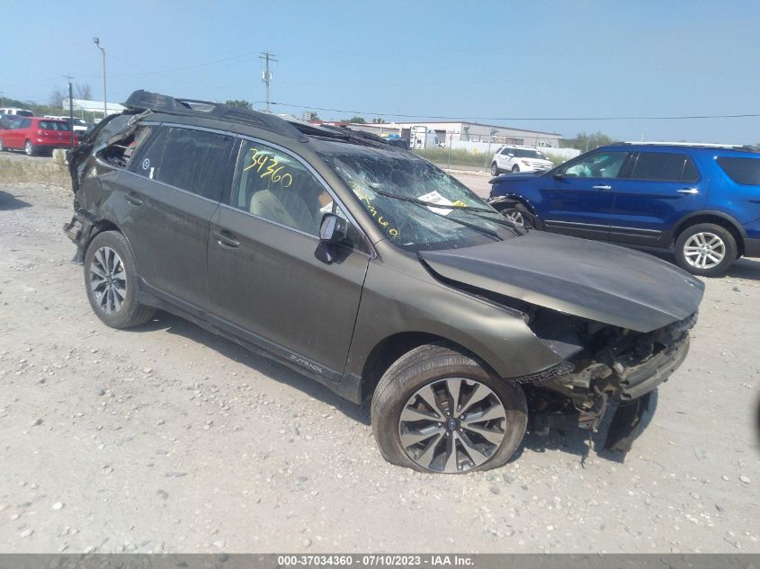 2015 SUBARU OUTBACK 3.6R LIMITED - 4S4BSELC4F3276612