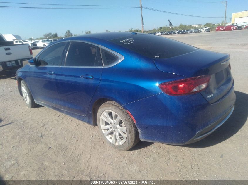 2015 CHRYSLER 200 LIMITED - 1C3CCCAB8FN604160