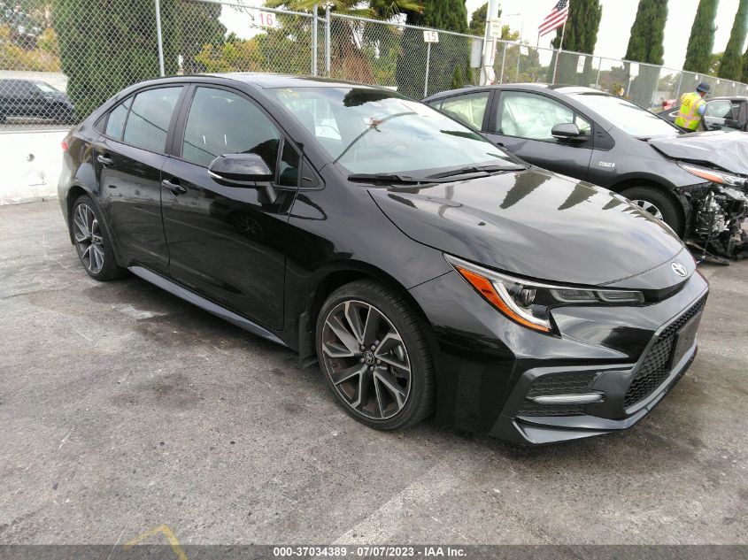 2020 TOYOTA COROLLA SE/NIGHTSHADE - 5YFS4RCE4LP050435