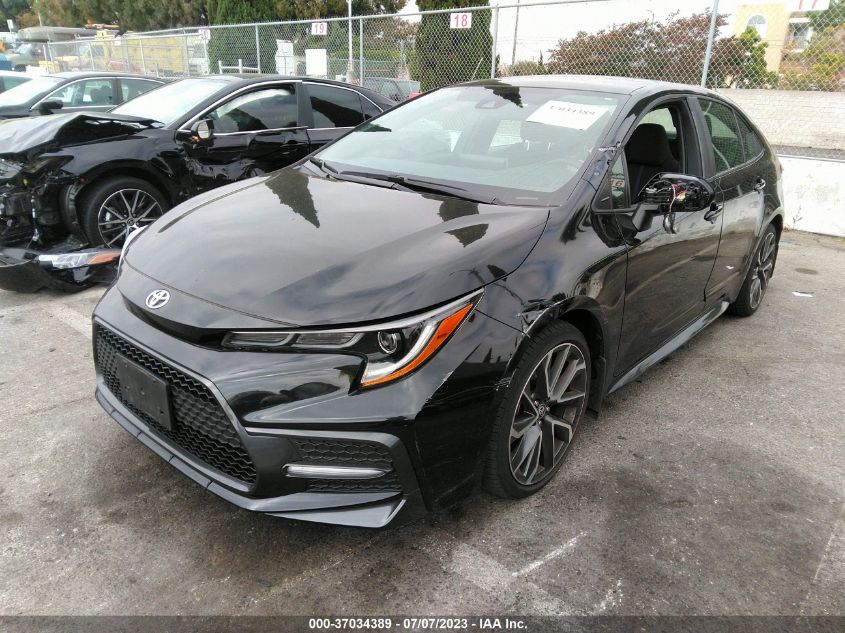 2020 TOYOTA COROLLA SE/NIGHTSHADE - 5YFS4RCE4LP050435