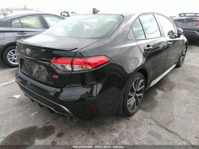 2020 TOYOTA COROLLA SE/NIGHTSHADE - 5YFS4RCE4LP050435