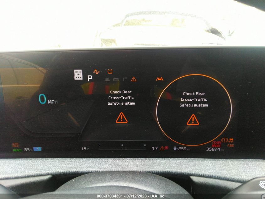 2022 KIA EV6 LIGHT/WIND/GT LINE - KNDC34LB2N5058386