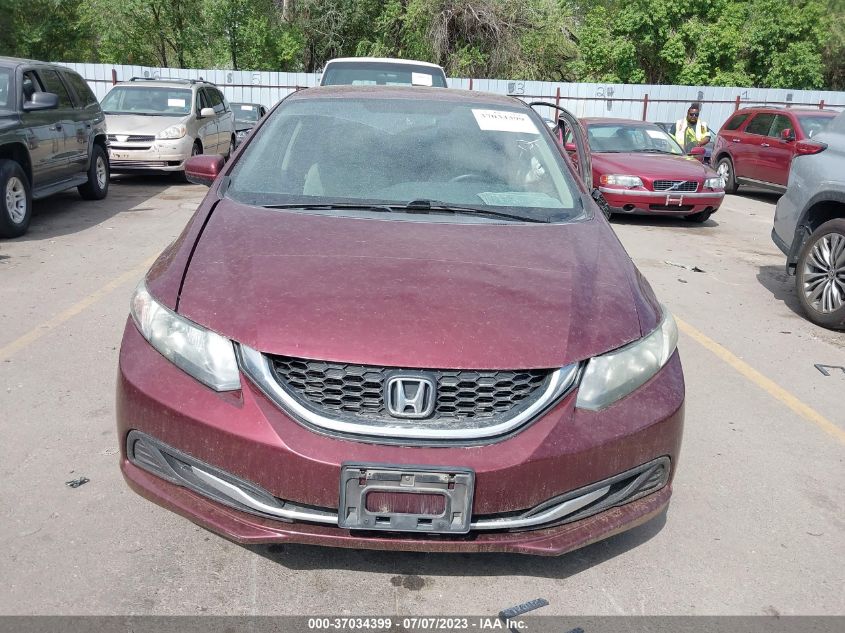 2014 HONDA CIVIC SEDAN LX - 19XFB2F54EE077729