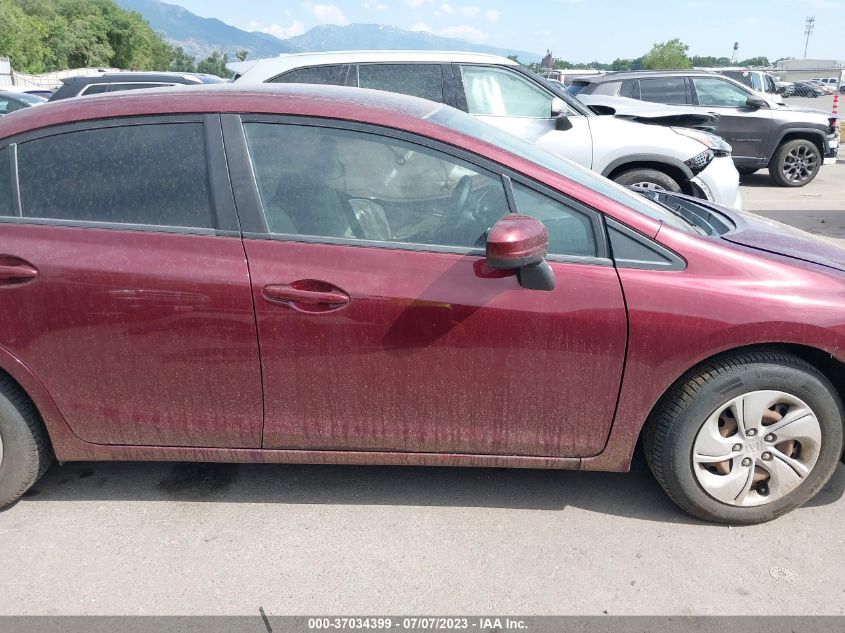 2014 HONDA CIVIC SEDAN LX - 19XFB2F54EE077729